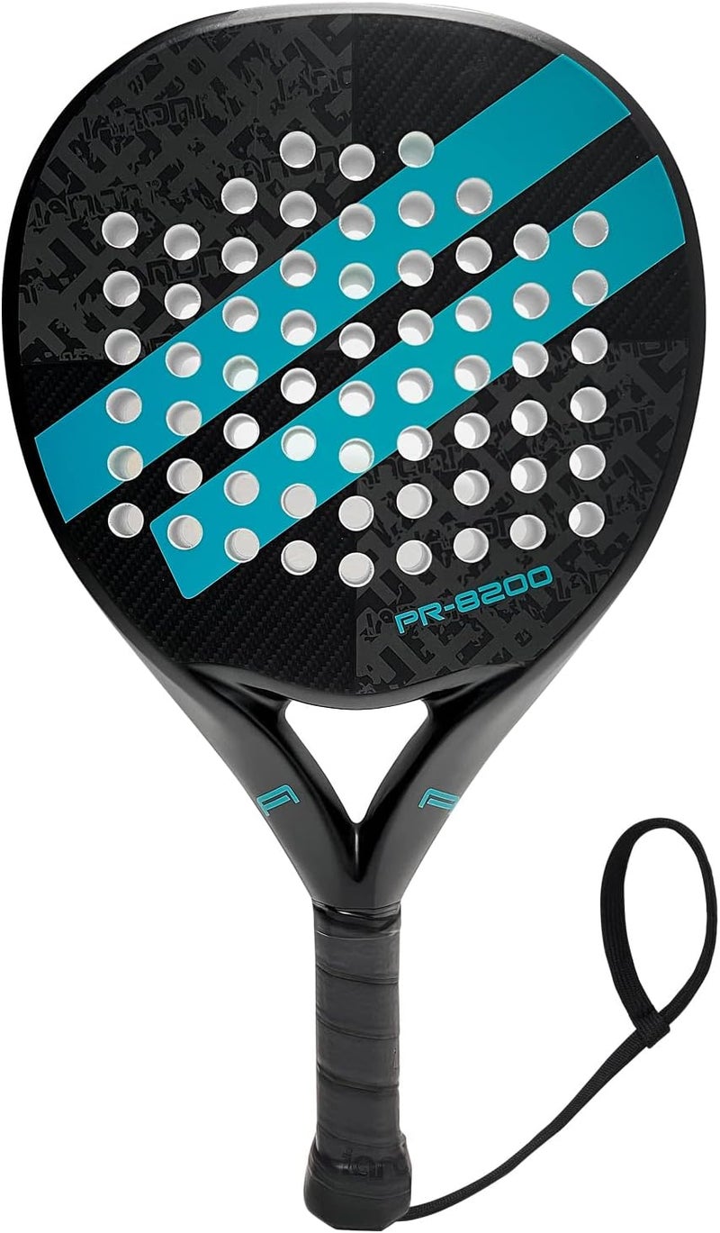 ianoni Padel Racket Carbon Fiber Surface with EVA Memory Flex Foam Core Padel Tennis Racquets Paddle Tennis Racket - Image 1